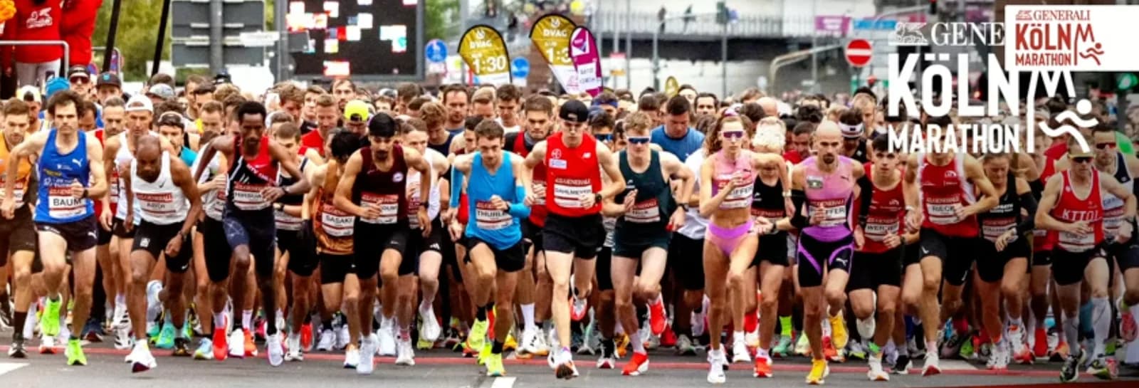 Generali Köln Marathon 2026 — Start des Läuferfelds