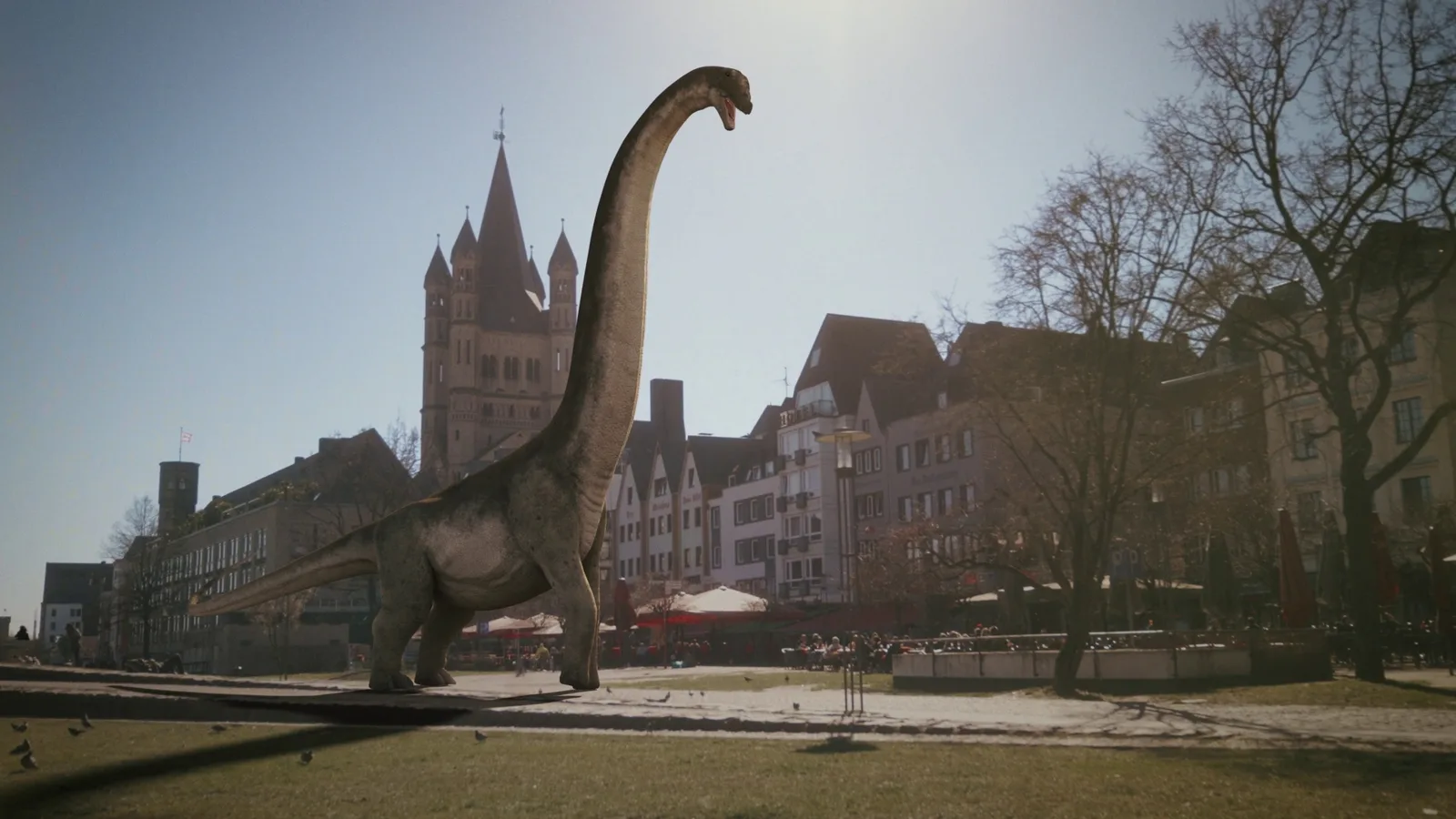 Kölner Zoo — Kinospot und Social Media Spot „Dinosaurier in Köln“