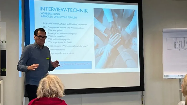 Koelnmesse — Workshop „Videos selber drehen und schneiden“